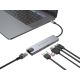 4. Conceptronic DONN29G Wired Docking Station USB 3.2 Gen 2 (3.1 Gen 2) Type-C Gray
