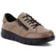 5. Women's beige leather platform shoes Vinceza 133130