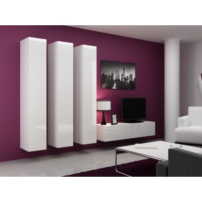 14. TV cabinet VIGO '140' 30/140/40 white/white gloss