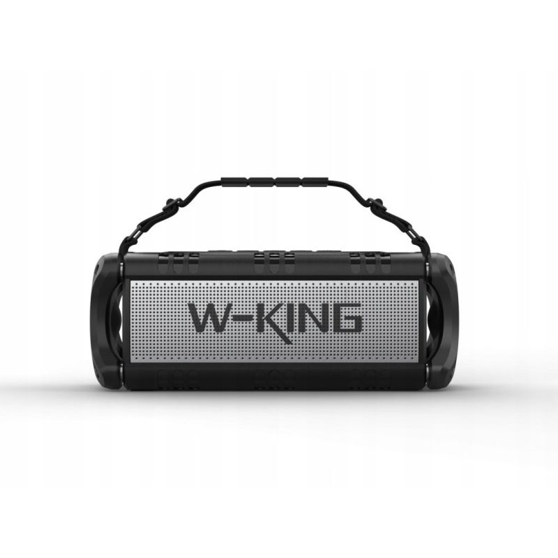 W-KING D8 Wireless Bluetooth Speaker Black and Silver