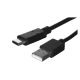 2. Lanberg QC 3.0 Cable CA-USBO-20CU-0018-BK (USB 2.0 Type-A - USB Type-C; 1.8m; black)