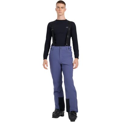 7. Men's ski pants 4F FNK M0924 denim 4FWAW25TFTRM0924 32S