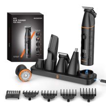 MAXGROOM LK-892 multifunctional trimmer with replaceable tips - black