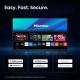 8. Hisense 55U7SE 139.7 cm (55") 4K Ultra HD Smart TV Wi-Fi Black