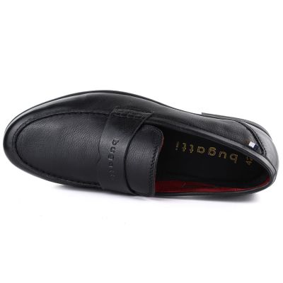 3. Men's black leather shoes Bugatti TT153105