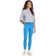 6. Women's adidas Essentials 3-Stripes Leggings Blue KC5179