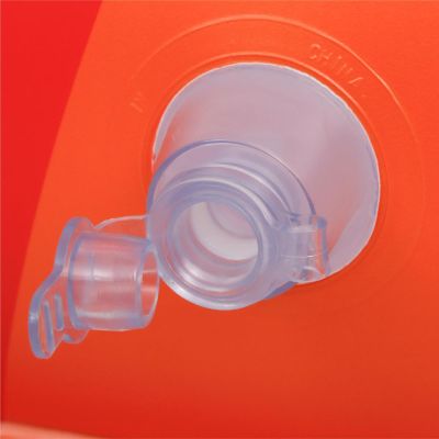 24. FAMILY INFLATABLE POOL RECTANGULAR 2-RING RAINBOW 195x140x47CM 51470