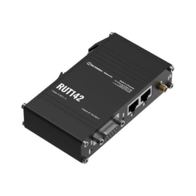 10. Teltonika Industrial Router RUT142 WiFi 4, RS232, 2x RJ45 100Mb/s, IP30
