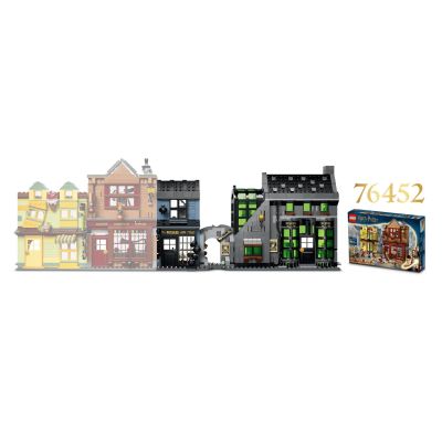 6. LEGO Harry Potter 76471 - Knockturn Alley Magic Shops