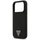 6. Guess Silicone Triangle Logo MagSafe Case for iPhone 17 Pro Max - Black