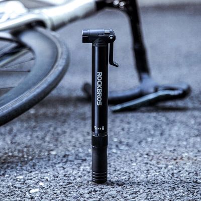 4. Rockbros 42320010001 Bicycle Pump Hand + Screwdriver - Black