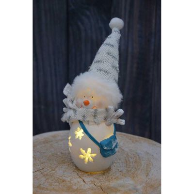 9. LED SNOWMAN FIGURE 7x6x16CM