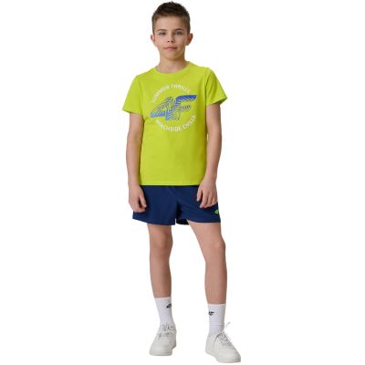 6. Boy's T-shirt 4F M3284 juicy green 4FJWSS26TTSHM3284 45S