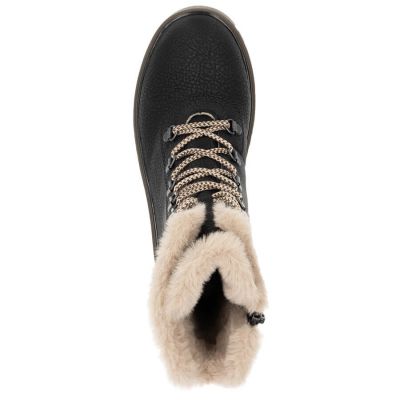 17. Rieker W Y3424-00 RKR745 Fur Ankle Boots