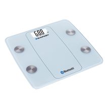 Blaupunkt BSM711BT Bluetooth Bathroom Scale, White