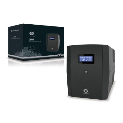 2. Conceptronic ZEUS 1200VA 720W UPS - IEC + schuko socket - Line-Interactive - 1200 VA - 720 W - 220 V - 240 V - 220 V