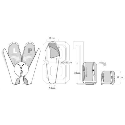 38. Sleeping bag Meteor Indus 81 105.81115