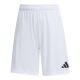 adidas Entrada 26 Kids' Shorts, White JZ6526