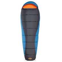 NILS CAMP NC2012 Sleeping Bag, Black-Navy Blue