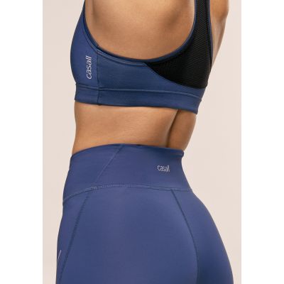 6. CASALL Iconic Sports Bra, navy blue