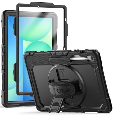 Tech-Protect Solid Case for Samsung Galaxy Tab S10 FE+ - Black
