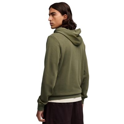 4. Men's Puma ESS 2 Color Small No. 1 Logo Hoodie olive 684719 81