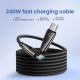 4. Joyroom Pioneer Series SA31-CC5 USB-C / USB-C 240W Cable 1.2m - Black