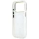 7. Guess IML Shell Script Metal MagSafe Case for iPhone 17 Pro Max - White