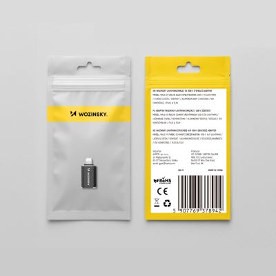 11. Wozinsky WALC-01 Lightning to USB-C Adapter - Black