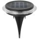 7. SOLAR DISC LAMPS FOR GROUND OR WALL MOUNTING 2 PCS
