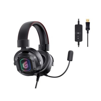 2. Conceptronic ATHAN02B Wired Headband Gaming Headphones/Headset USB Type-A Black