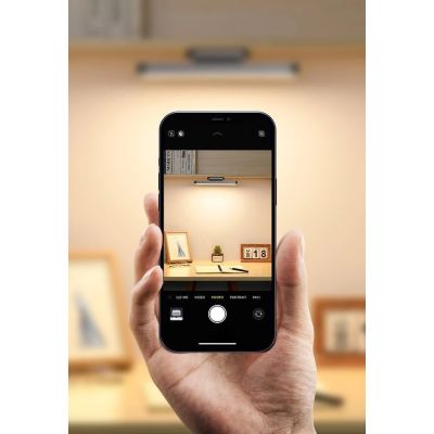 17. Baseus Magnetic LED Bedside Lamp Under Cabinet Lamp for Home Kitchen Room Gray (DGXC-C0G)