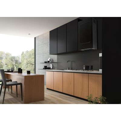 2. WK-12 CARMEN HOOD MATTE BLACK T800 - LINEAR LED