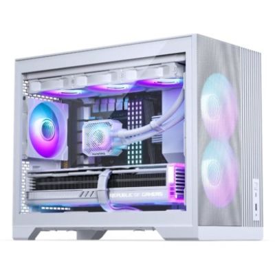 PHANTEKS XT M3 PC Case, Mini Case, mATX, RGB, Tempered Glass - incl. 3x 120mm fans, white