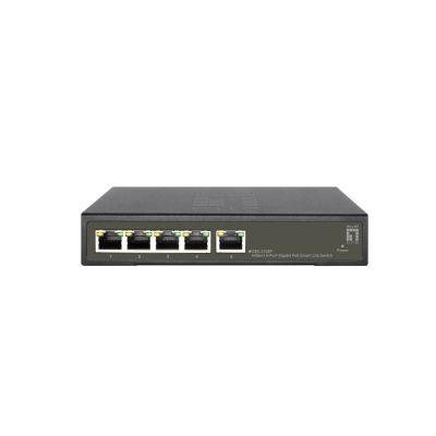 Smart Lite 5-Port Gigabit PoE Switch - 802.3at/af PoE - 4 PoE Outputs - 60W PoE Power Budget (GES-2105P)