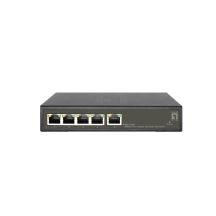Smart Lite 5-Port Gigabit PoE Switch - 802.3at/af PoE - 4 PoE Outputs - 60W PoE Power Budget (GES-2105P)