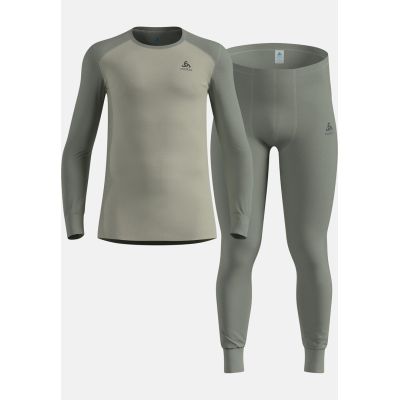 4. Thermal underwear - Odlo Set ACTIVE WARM Special Set size M Dark Gray