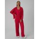 Women's quick-drying wide-leg trousers 4F 4FRSS26TTROF1966-62S