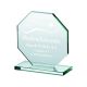 9. Engraved glass trophy