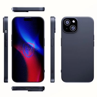 3mk Matt Case Pro for Apple iPhone 15 - matte black