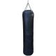 Leather punching bag 140 cm x 40 cm filled - WWS-14040-1H black