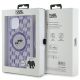 7. Karl Lagerfeld IML Crossbody Monogram Karl & Choupette Head MagSafe case for iPhone 15 / 14 / 13 - purple