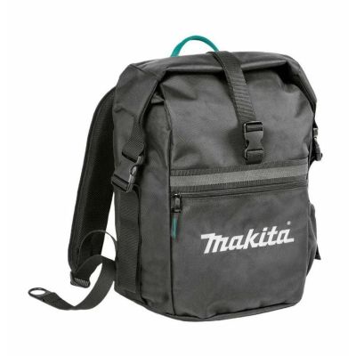 Makita backpack with roll-up flap