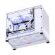 15. Jonsbo D32 STD PC Case, White, Mini Case, mATX, Tempered Glass – White