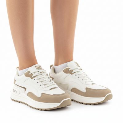 6. Beige platform sneakers Big Star RR274A216