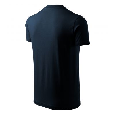 3. Malfini V-neck T-shirt M MLI-10202 navy blue