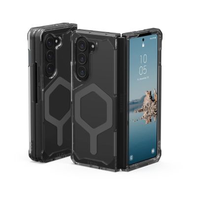 8. UAG Urban Armor Gear Plyo Pro case for Samsung Galaxy Z Fold5, ash (grau transparent)/space grau