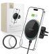 Tech-Protect A2 Car Phone Holder with MagSafe 15W Inductive Charger for Air Vent - Black
