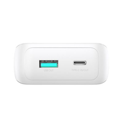 4. Mini power bank with built-in cables Joyroom JR-PBC06 30W 10000mAh - white
