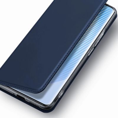 14. Dux Ducis Skin Pro Case for Honor Magic5 Flip Card Wallet Stand Blue